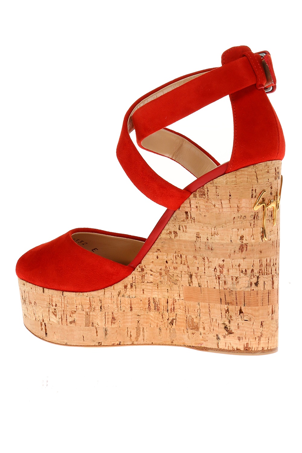 Giuseppe zanotti red online sandals